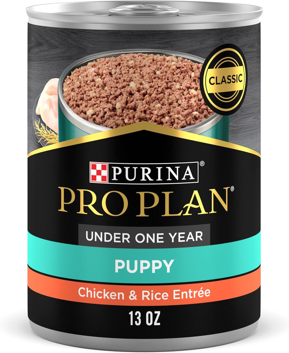 Pate Wet Puppy Food, DEVELOPMENT Chicken & Brown Rice Entree - (12) 13 Oz. Cans